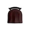 Holland Bar Stool Co 25" Swivel Counter Stool, Black Wrinkle, Dark Cherry Maple Seat X410 - alternate 3